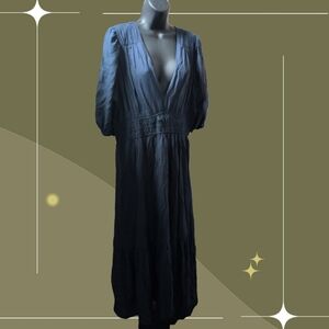 ✨ nwt Abercrombie And Fitch Floaty Plunge Dress Size XL
